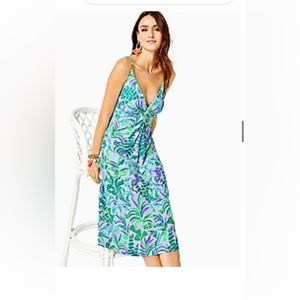 NWT Lilly Pulitzer spaghetti strap dress.